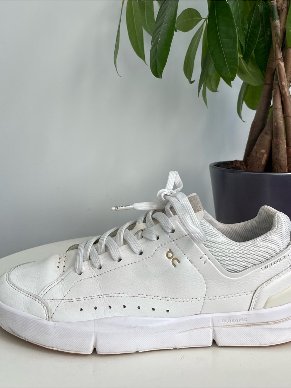 Women Size 8.5 On The Roger On Cloud Advantage White Shoes